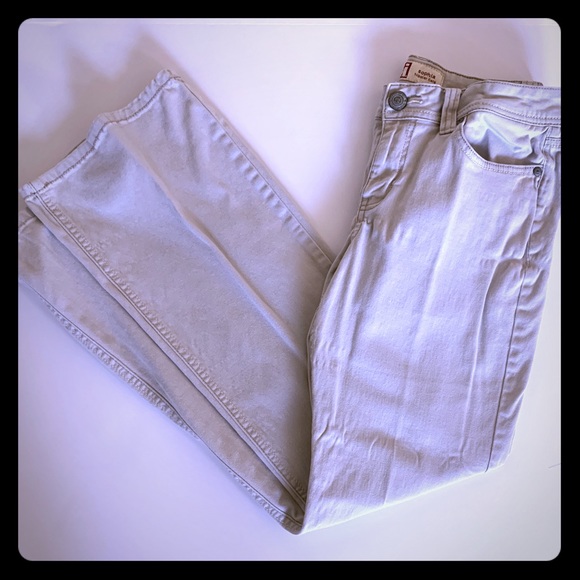 Size 9 junior short LEI flare leg pants GUC - Picture 1 of 2